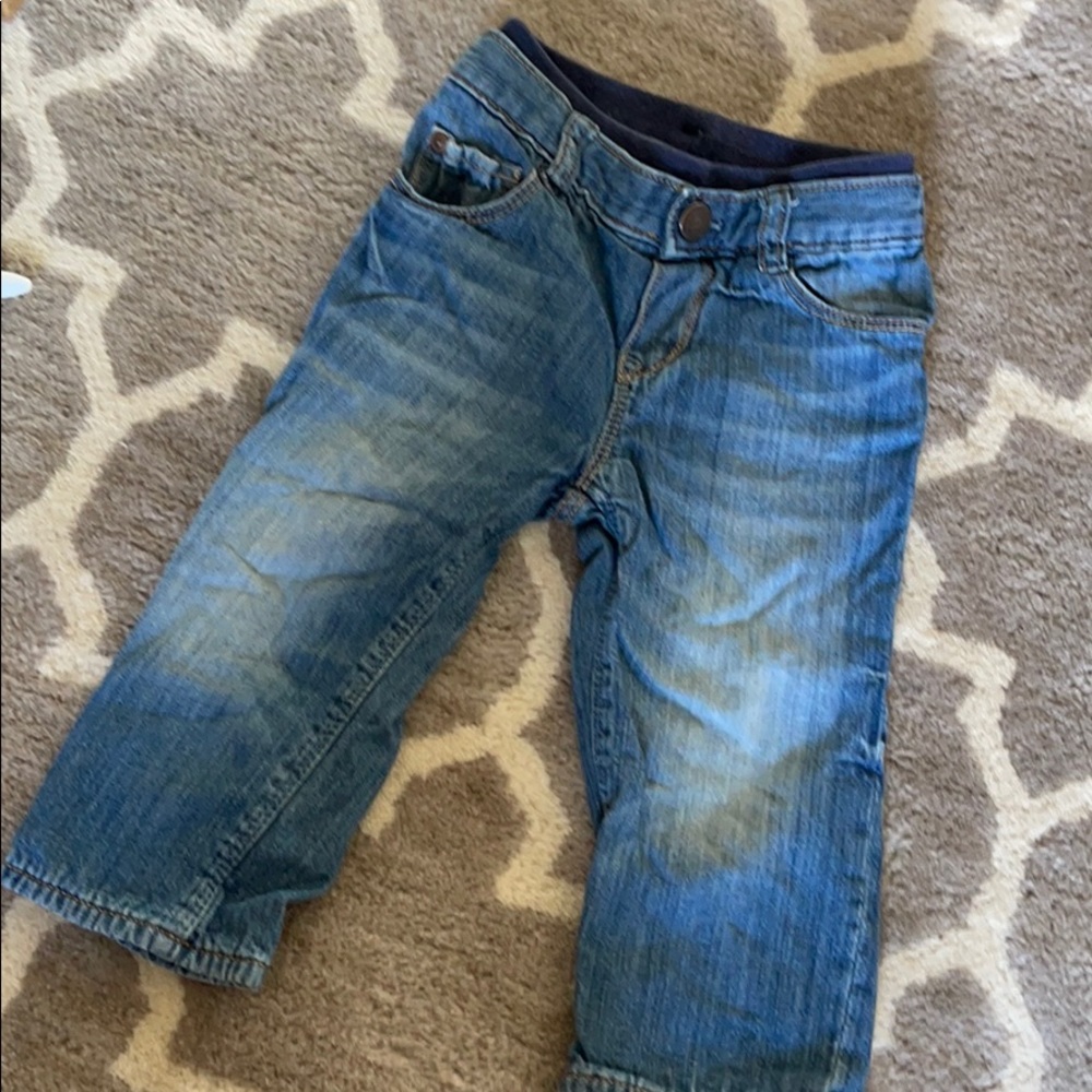 Baby Gap lined denim